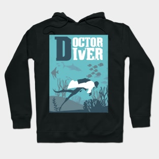 Doctor Scuba Diving Scuba Diver Surgery Adult Gift Hoodie